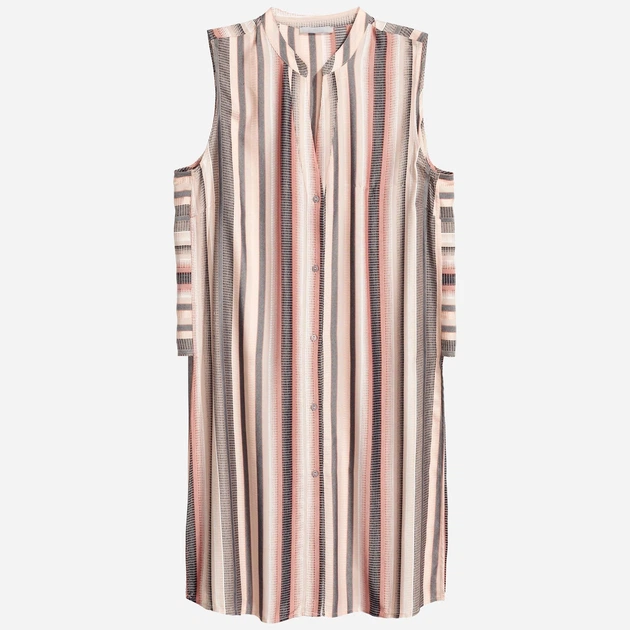 Туника женская H&M 0427700_03 34 Бежевая (KAY2000001339459) - изображение 3