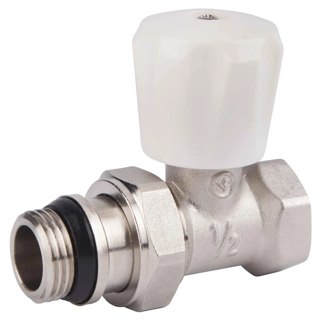 Кран радиаторный прямой SD Forte Classiс с антипротечкой 1/2\" SF226W15 ...