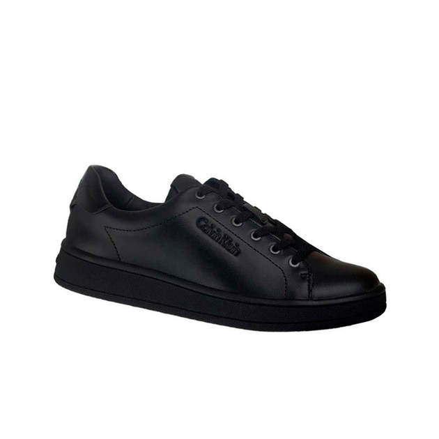 Черные женские кожаные кеды Calvin Klein 41 CK003036 – Оригинальная ...