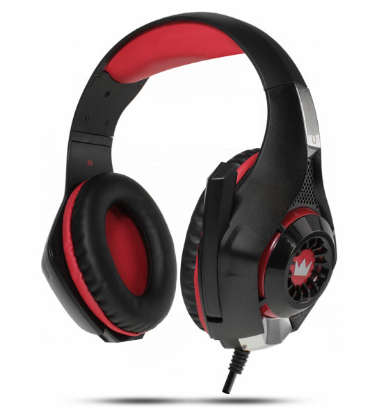 Наушники Crown cmgh-102t usb Red - изображение 2