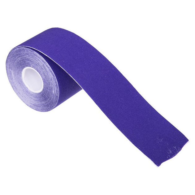 Кинезио тейп пластырь Kinesio Tape SP-Sport 5504-5 ширина 5см длина 5м Violet - изображение 2