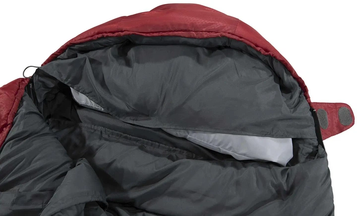 Спальний мішок High Peak Redwood L -3°C 929560 Dark Red/Grey (4001690230926) - зображення 3