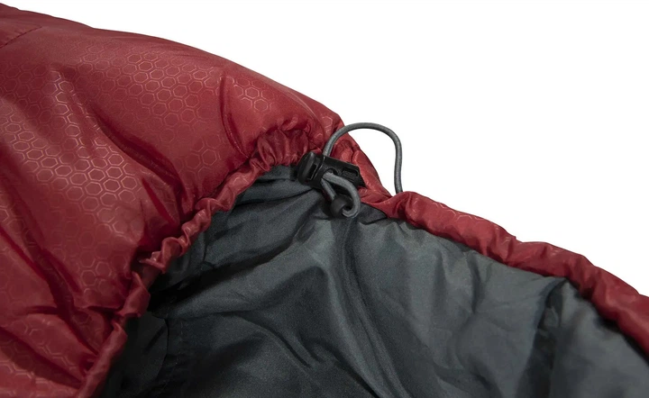 Спальний мішок High Peak Redwood L -3°C 929560 Dark Red/Grey (4001690230926) - зображення 5