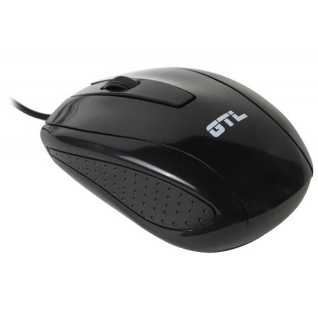 Мышь GTL 1305 Black, Optical, USB, 1000 dpi (GTL-1305) - изображение 1