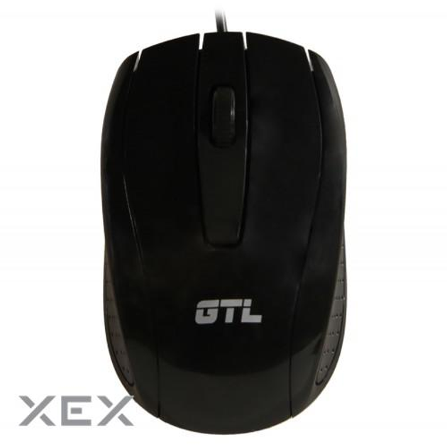 Мышь GTL 1305 Black, Optical, USB, 1000 dpi (GTL-1305) - изображение 2