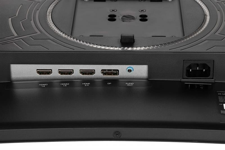 Монитор 2E 29.5" G3020B (2E-G3020B-01.UA) VA Black Curved; 2560х1080 (200 Гц), 5 мс, 444 кд/м2, DisplayPort, 3хHDMI, динамики - изображение 7