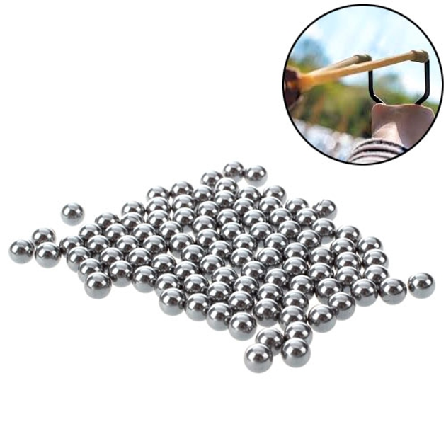 100x Кульки сталеві 7.3мм, універсальні - зображення 1