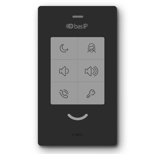 IP-аудіодомофон Bas-IP SP-03 black (114128) - Фото 1 IP-аудіодомофон Bas-IP SP-03 black (114128) - изображение 1