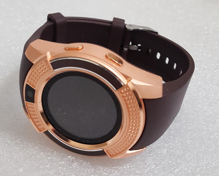 Smart watch v8 on sale gold