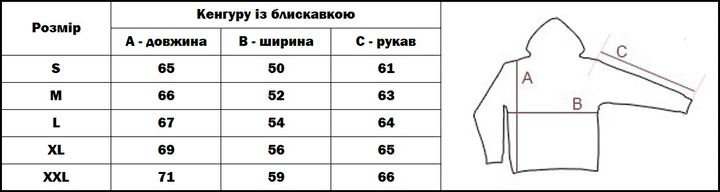 Кенгуру Viking (лицо/череп викинга) Толстовка на молнии Rockway Черная, Размер L (N0396) - изображение 3