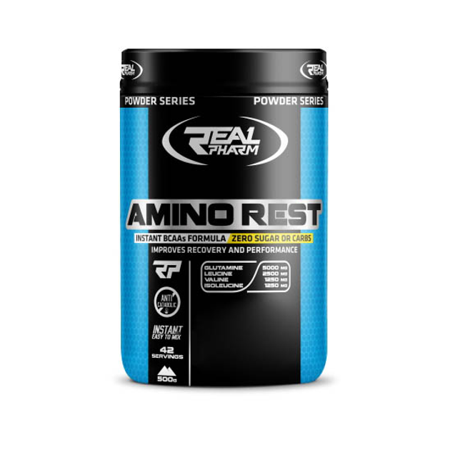 Аминокислоты Real Pharm Amino Rest 500 грамм Лимон (334509-4) – низкие ...