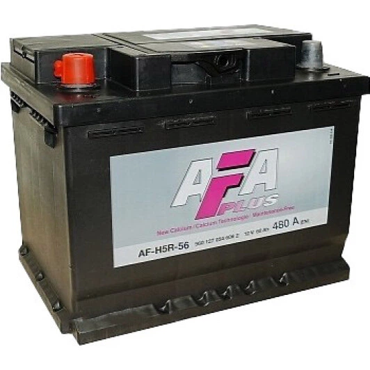 Автомобильный аккумулятор Afa 56Ah 480EN (-/+) (556 400 048) - изображение 1