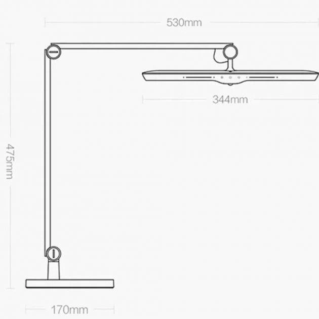 Умная настольная лампа Yeelight LED Vision Desk Lamp V1 Pro Light