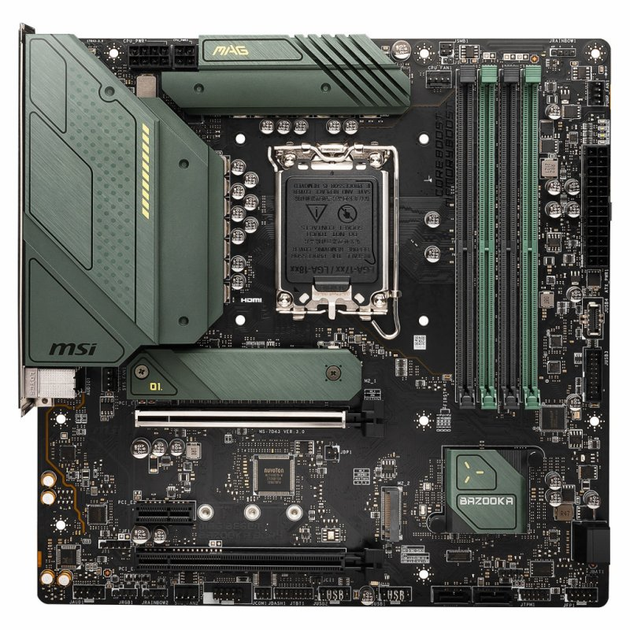 Материнская плата MSI MAG B660M BAZOOKA DDR4 – фото, отзывы ...