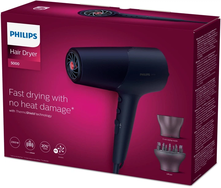 Фен Philips Series 5000 BHD510/00 - зображення 10