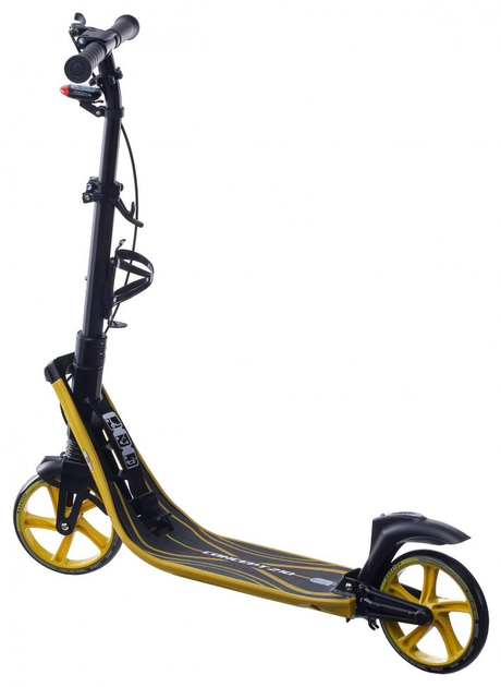 Самокат двухколесный Maraton Concept 210 c ручным тормозом Желтый ...