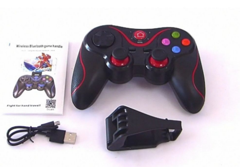 Ігровий Джойстик WIRELESS CONTROLLER V8 геймпад з підтримкою Bluetooth для PC/Android/iOS Чорний - Фото 3 Ігровий Джойстик WIRELESS CONTROLLER V8 геймпад з підтримкою Bluetooth для PC/Android/iOS Чорний - изображение 3
