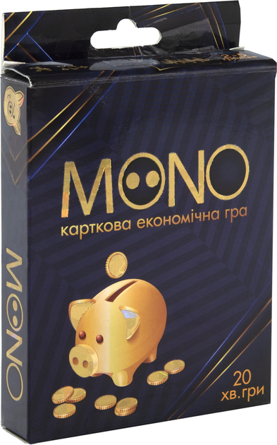 Карткова економічна гра Strateg Mono (4820220561879) - зображення 1