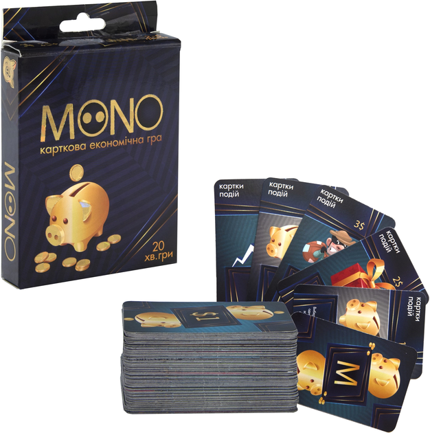 Карткова економічна гра Strateg Mono (4820220561879) - зображення 2