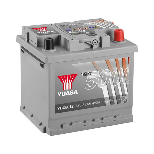 Аккумулятор Yuasa 12V 52Ah Silver High Performance Battery YBX5012 (0 ...