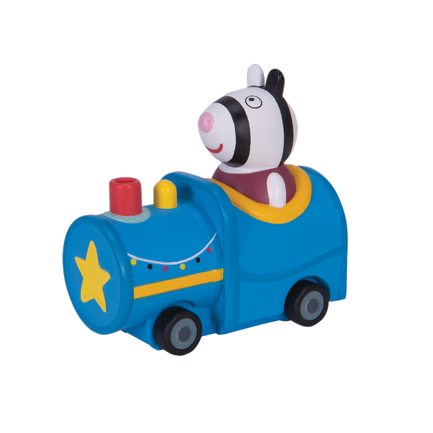 Мини-машинка Peppa серии "Когда я вырасту" - ЗЕБРА ЗОЯ В ПОЕЗДЕ (95789) - изображение 2