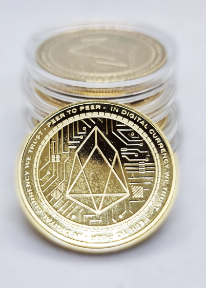 Монета сувенирная EOS цвет: золото - изображение 2