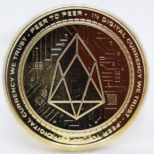 Монета сувенирная EOS цвет: золото - изображение 3