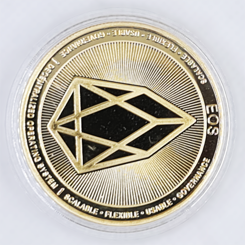 Монета сувенирная EOS цвет: золото - изображение 4