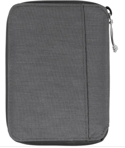 Кошелек Lifeventure Recycled RFID Mini Travel Wallet Сірий - изображение 2