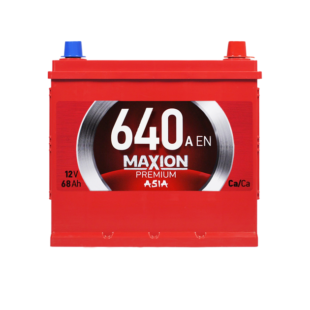 Автомобільний акумулятор MAXION Premium Asia 68Ah 640A R+ - изображение 4