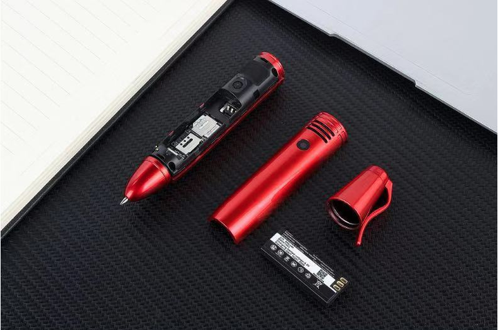 Мобільний телефон Uniwa AK 007 ручка портативний з камерою 0.08 MP І Bluetooth Червоний - Фото 3 Мобільний телефон Uniwa AK 007 ручка портативний з камерою 0.08 MP І Bluetooth Червоний - зображення 3