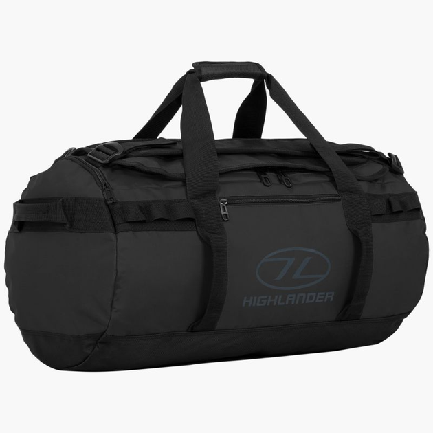 Сумка тактическая транспортная Highlander TAP Storm Kitbag Forces 45 л Black - изображение 1