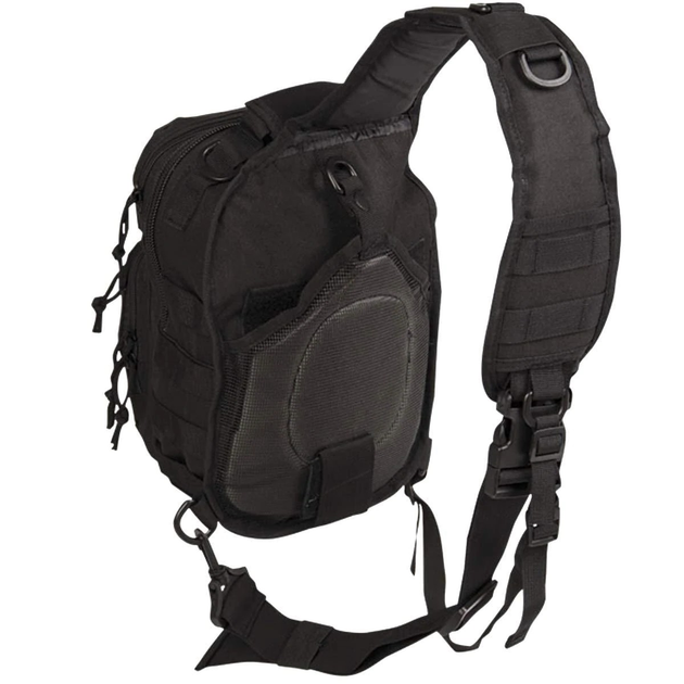 Рюкзак тактический Mil-Tec Assault Pack Small One Strap Black - изображение 2