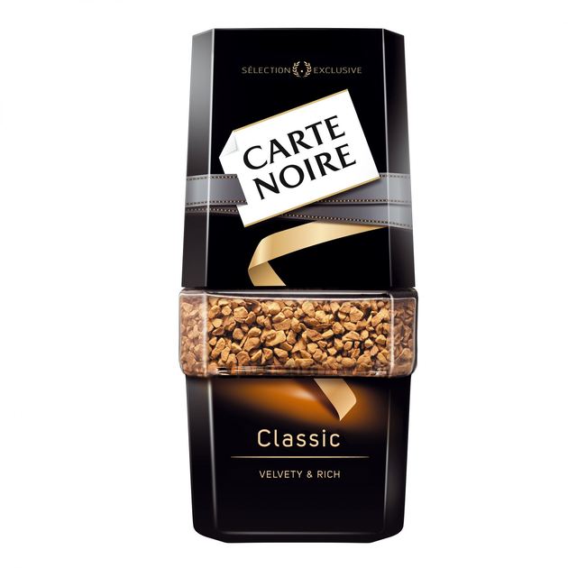 Купить Кофе растворимый Carte Noire Classic 95 г – ROZETKA. Выгодная ...