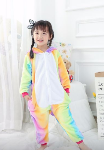 Детская пижама кигуруми Единорог Радужный Разноцветный Kigurumi kcr0061 110 см - Фото 1 Детская пижама кигуруми Единорог Радужный Разноцветный Kigurumi kcr0061 110 см - изображение 1