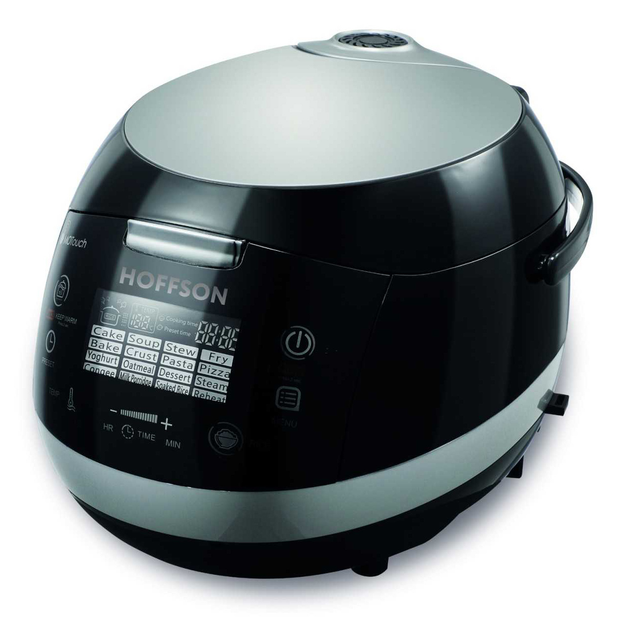 Мультиварка Hoffson HFMC-3020 5 л 17 програм 860 Вт Чорний/ Сріблястий - зображення 1