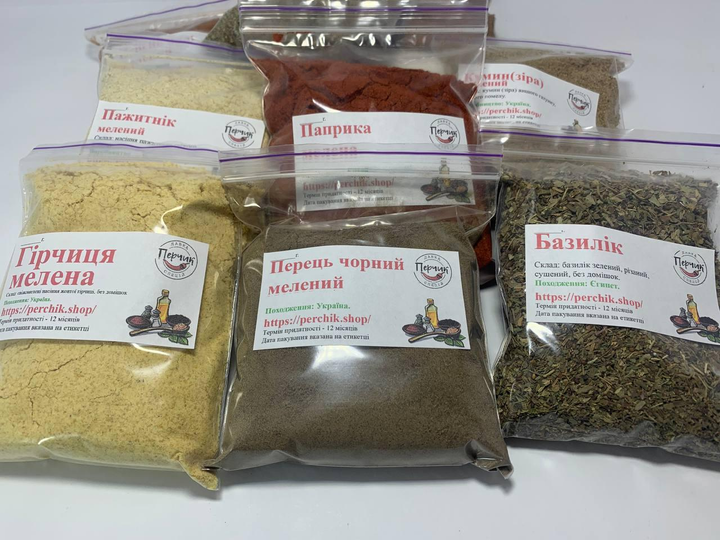 Большой набор специй колбасника - 1 кг от продавца: Мегаспеції плюс ...