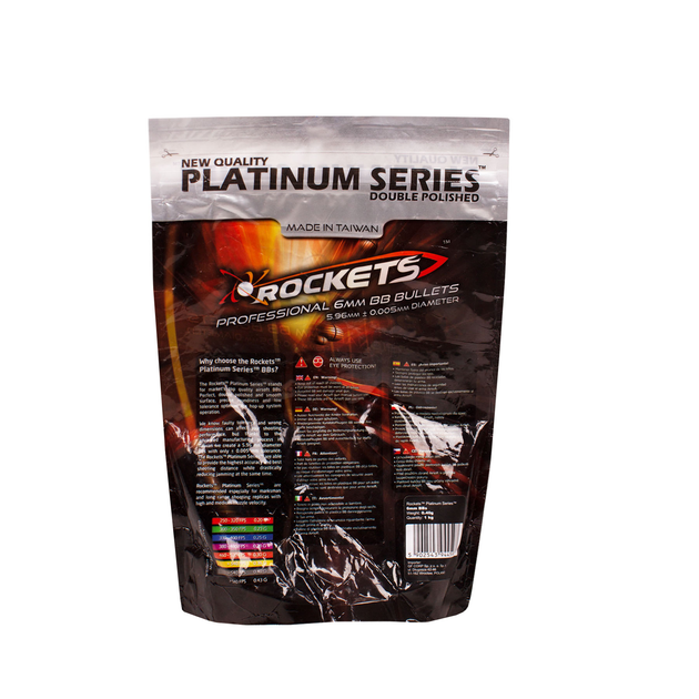 Шары Rockets Platinum 0,40g 1kg 1000 шт 2000000063911 - изображение 2