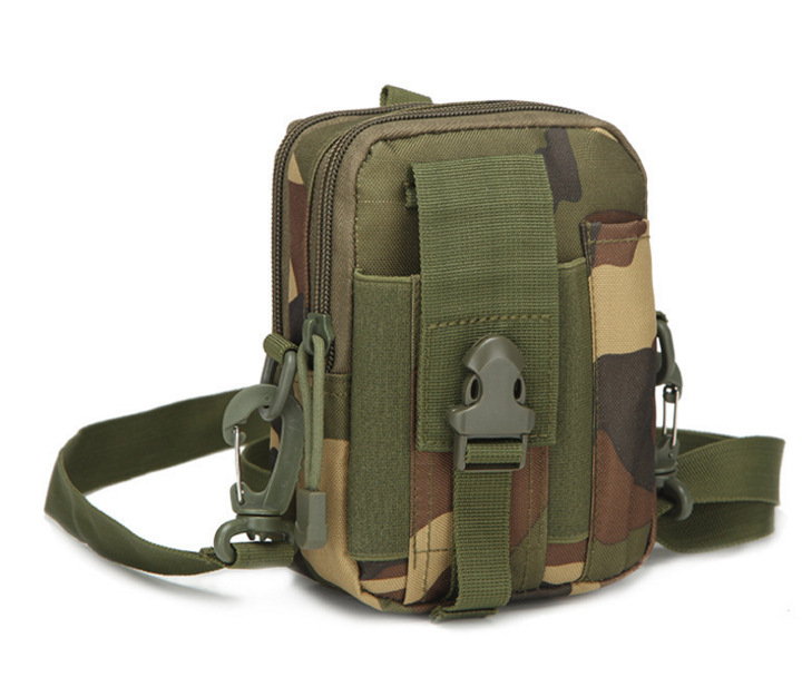 Сумка тактическая поясная, наплечная сумочка, органайзер, подсумок TacticBag вудленд - изображение 1