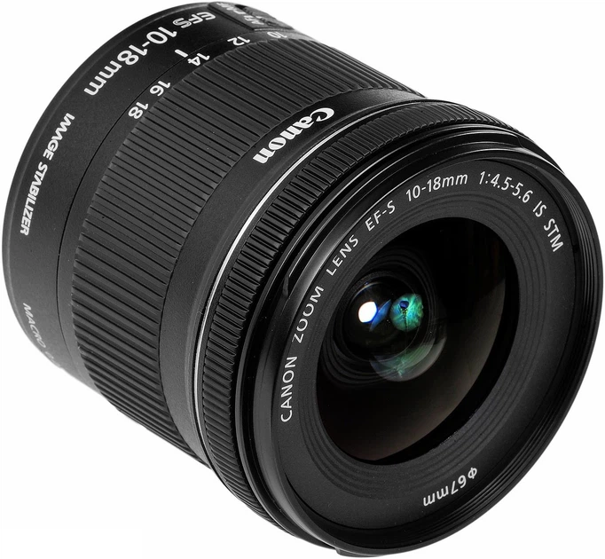 [美品]EF-S 10-18mm 4.5-5.6 IS STM Canon EF-S 10-18mm f/4.5-5.6 IS STM – фото, отзывы, характеристики