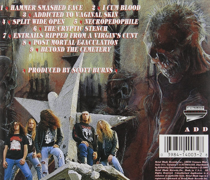 【殺鬼】CANNIBAL CORPSE Tomb of the Mutilate Cannibal Corpse – Tomb Of The Mutilated | Releases | Discogs