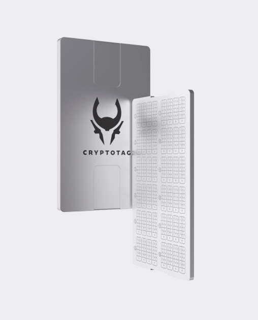 Мнемонический планшет CryptoTag Серый (01068) - изображение 3