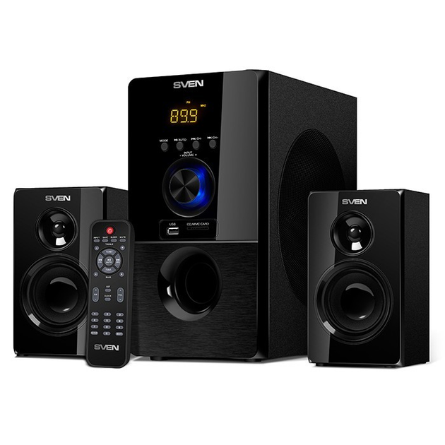 Акустическая система SVEN MS-2050 Bluetooth (USB, SD, FM) – фото ...