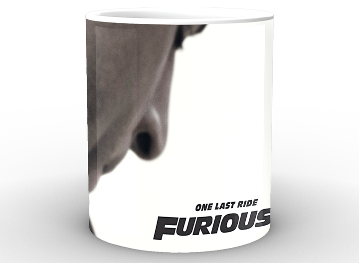 Чашка с принтом Форсаж The Fast and the Furious Paul Walker FF.02.022 Кружка керамическая 0,33 - изображение 2