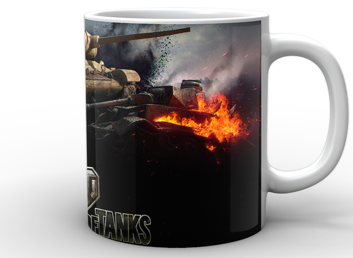 Кухоль World of Tanks Світ танків постер WT.02.075 - Фото 2 Кухоль World of Tanks Світ танків постер WT.02.075 - зображення 2