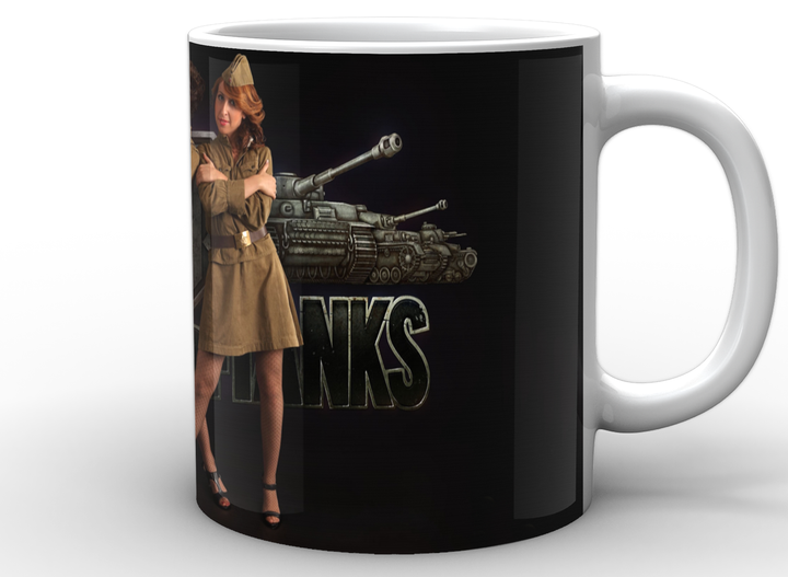 Кружка World of Tanks Мир танков лого WT.02.021 - изображение 2