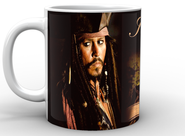 Кухоль GeekLand білий Pirates of the Caribbean Пірати Карибського моря джек горобець PC.02.005 ( 24096 ) - изображение 3