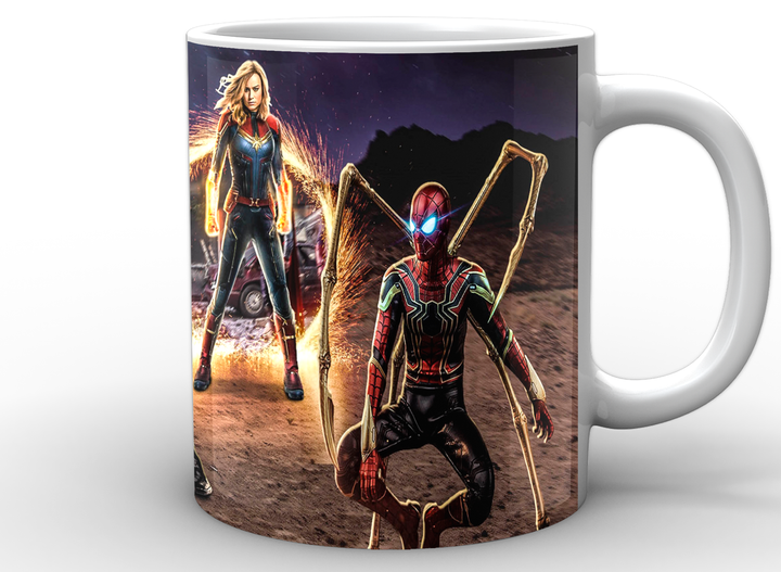 Кружка GeekLand біла Avengers Месники герої Марвел AG.02.014 - Фото 1 Кружка GeekLand біла Avengers Месники герої Марвел AG.02.014 - зображення 1