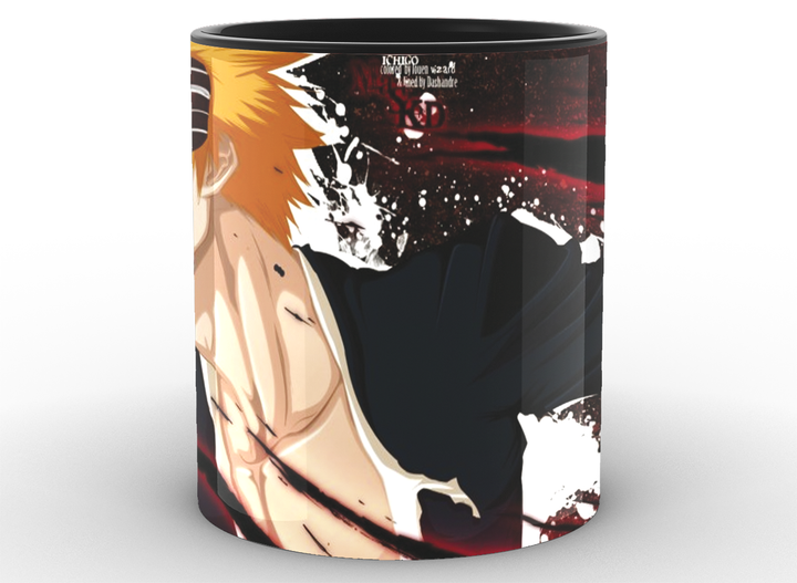 Кружка Geek Land Блич Bleach Ичиго на черном фоне BL.02.004 - изображение 5