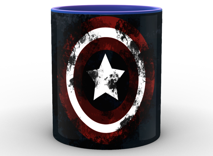 Кружка GeekLand Капитан Америка Captain America лого CA.02.015 - изображение 5